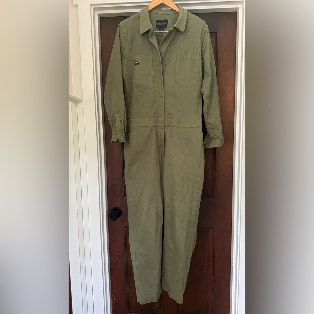 Olive Green Jumpsuit